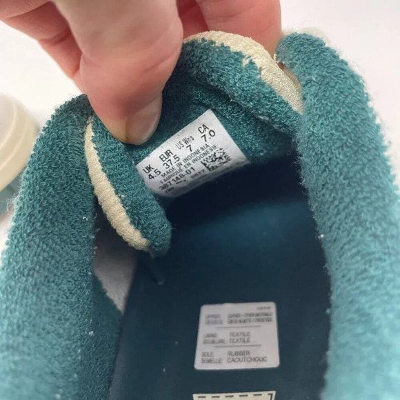 Puma Cali Dream Ivy League Terry Sneaker White Green Size 7 - Picture 13 of 13